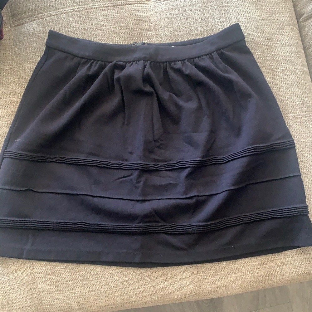 Jcrew A-line Navy skirt